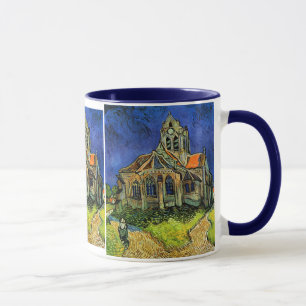 Kerk bij Auvers Van Gogh Fine Art. Mok
