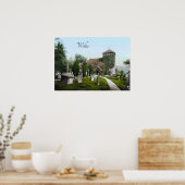 Kerk bij Monmouth (1900) Poster (Keuken)