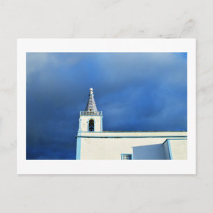 Kerk bij zonsopgang: Angra do Heroismo, Azoren Pos Briefkaart