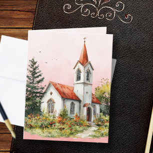  Kerk Bijbelvers Koraal Notitiekaartje