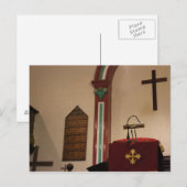 kerk briefkaart (Voorkant / Achterkant)