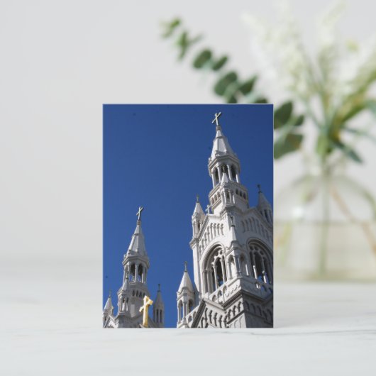 kerk briefkaart (Staand voorkant)