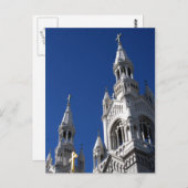 kerk briefkaart (Voorkant / Achterkant)