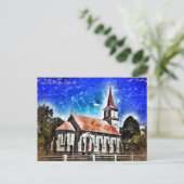 kerk briefkaart (Staand voorkant)