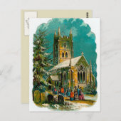 kerk briefkaart (Voorkant / Achterkant)
