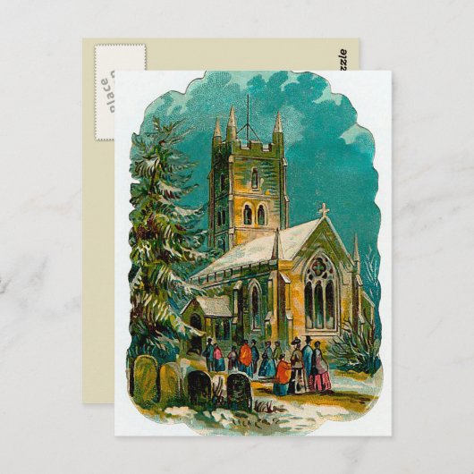  kerk briefkaart (Voorkant / Achterkant)