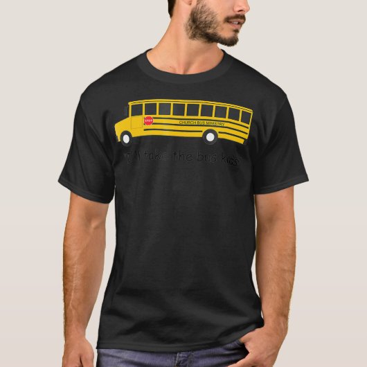 Kerk Bus Ministerie T-shirt (Voorkant)