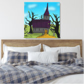 Kerk Canvas Afdruk (Insitu (Slaapkamer))