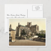 Kerk, Cartmel, Engeland, Fotochrom Briefkaart (Voorkant / Achterkant)