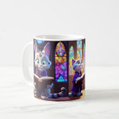 Kerk Cat Fun Mok. Koffiemok (Voorkant links)
