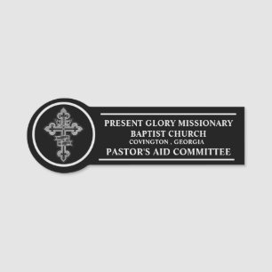Kerk comité naam tag