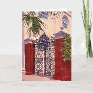 Kerk de van Zuid- Charleston van Carolina Heilige Kaart