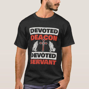 Kerk Deacon Minister Kerk Oudere Religie Chris T-shirt
