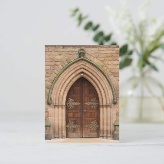  kerk Doors - Verenigd Koninkrijk - Briefkaart (Staand voorkant)