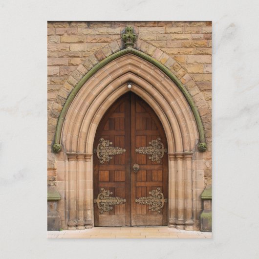  kerk Doors - Verenigd Koninkrijk - Briefkaart (Voorkant)