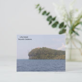 Kerk, eiland Lifou, Nieuw-Caledonië Briefkaart (Staand voorkant)