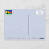 Kerk, eiland Lifou, Nieuw-Caledonië Briefkaart (Achterkant)