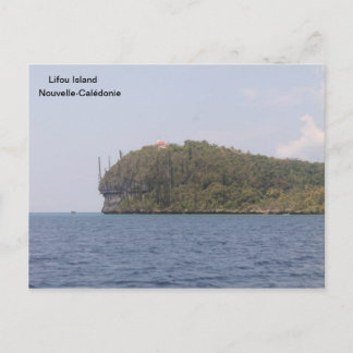Kerk, eiland Lifou, Nieuw-Caledonië Briefkaart