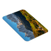 Kerk en dorp met berglandschap magneet (Rechterzijde)