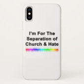 Kerk en Haat Case-Mate iPhone Case (Achterkant)
