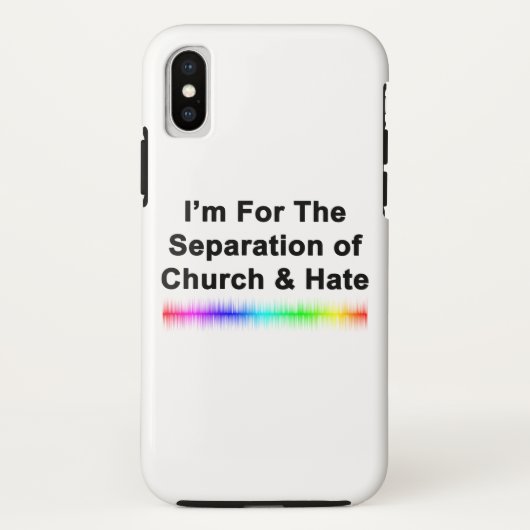Kerk en Haat Case-Mate iPhone Case (Achterkant)