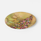 Kerk- en kerstboomstructuur Papiers personaliseren Papieren Bordje (Gekanteld)