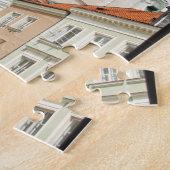 Kerk en standbeeld van Warschau, Polen Legpuzzel (Zijkant)
