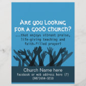 Kerk.Ergerschap.Bijbel.Fellowship.Healing.Prayer Flyer (Voorkant)