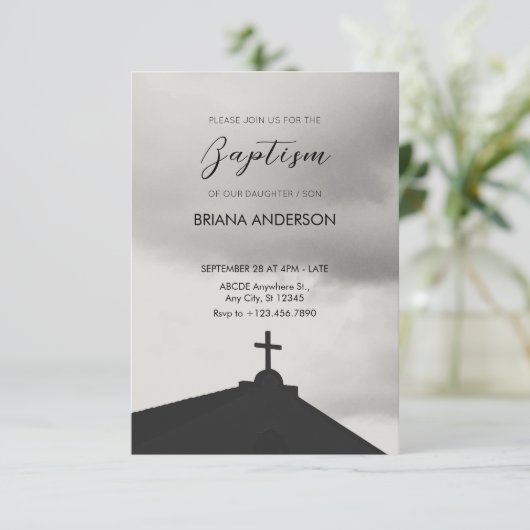 Kerk esthetisch kaart (Staand voorkant)