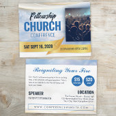 Kerk Evenement Conferentie Briefkaart