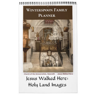 Kerk Familie Heilige Land Planner Kalender