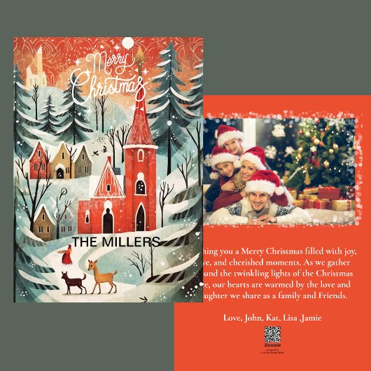  Kerk Foto Bericht Kerst Feestdagenkaart