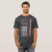 Kerk Geluid Guy Vlag Audio Tech Engineer T-shirt (Voorkant volledig)