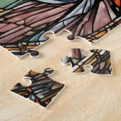 Kerk Glas in lood Jesus Legpuzzel (Zijkant)