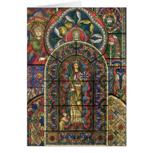 Kerk Glas in lood Venster,  Architectuur