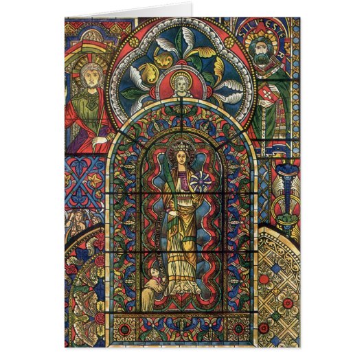 Kerk Glas in lood Venster,  Architectuur (Voorkant)