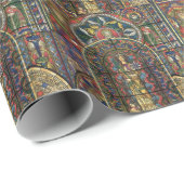 Kerk Glas in lood Venster, Architectuur Cadeaupapier (Rol Hoek)