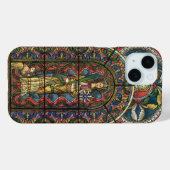 Kerk Glas in lood Venster,  Architectuur Case-Mate iPhone Case (Achterkant (horizontaal))