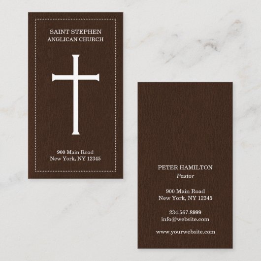 Kerk Heilig Kruis Visitekaartjes (Voorkant / Achterkant)