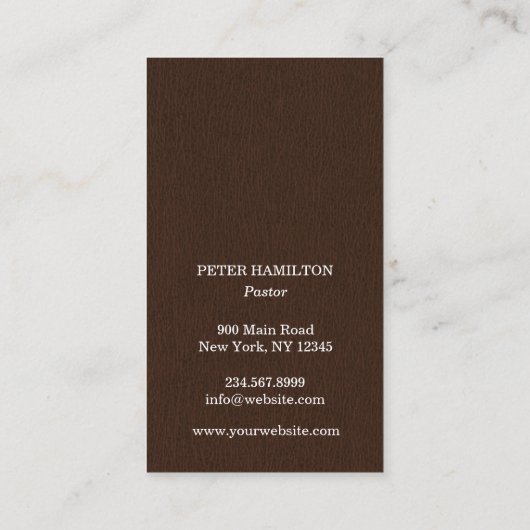 Kerk Heilig Kruis Visitekaartjes (Achterkant)