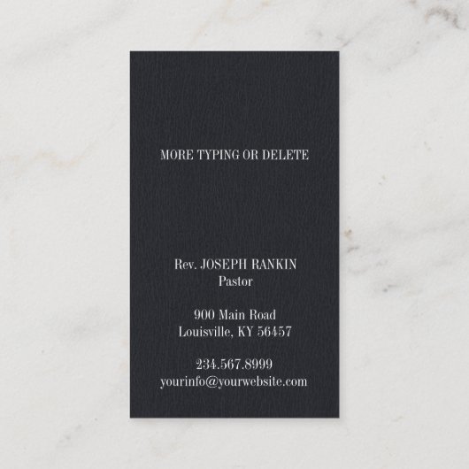 Kerk Heilig Kruis Visitekaartjes (Achterkant)