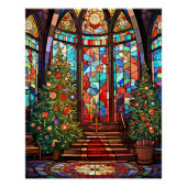 Kerk Heiligdom met Kerstmis Perfect Poster (Voorkant)