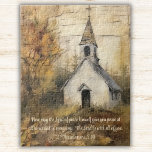 Kerk Herfst Bossen Waterverf Schrift Religieus Legpuzzel<br><div class="desc">Een landelijke kerk verscholen in de bossen tijdens de herfst waterverf puzzel, ideaal voor een Christelijk geschenk. Deze boeiende puzzel heeft een serene scène naast de herfstkleuren met de schoonheid van een vredige landkerk genesteld in de bossen. Terwijl jullie deze puzzel samenstellen, laat jullie geloof verheven zijn, want het bevat...</div>