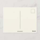  Kerk Holly Hoefijzer en Bells Nieuwjaar Briefkaart (Achterkant)