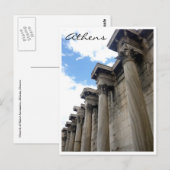 kerk in asomatos briefkaart (Voorkant / Achterkant)
