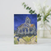 Kerk in Auvers door Van Gogh schilderende kunst Briefkaart (Staand voorkant)