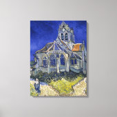 Kerk in Auvers door Van Gogh schilderende kunst Canvas Afdruk (Voorkant)