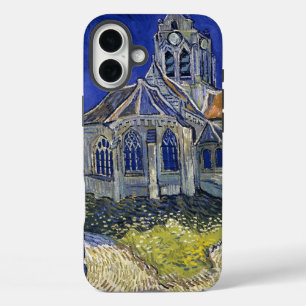 Kerk in Auvers door Van Gogh schilderende kunst iPhone 16 Plus Hoesje