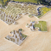 Kerk in Auvers door Van Gogh schilderende kunst Legpuzzel (Zijkant)