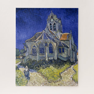 Kerk in Auvers door Van Gogh schilderende kunst Legpuzzel